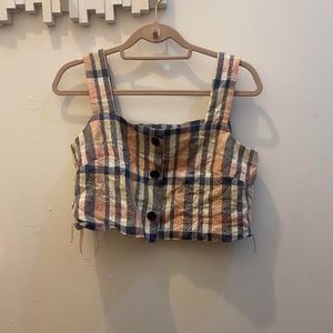 Multicolored Crop Top